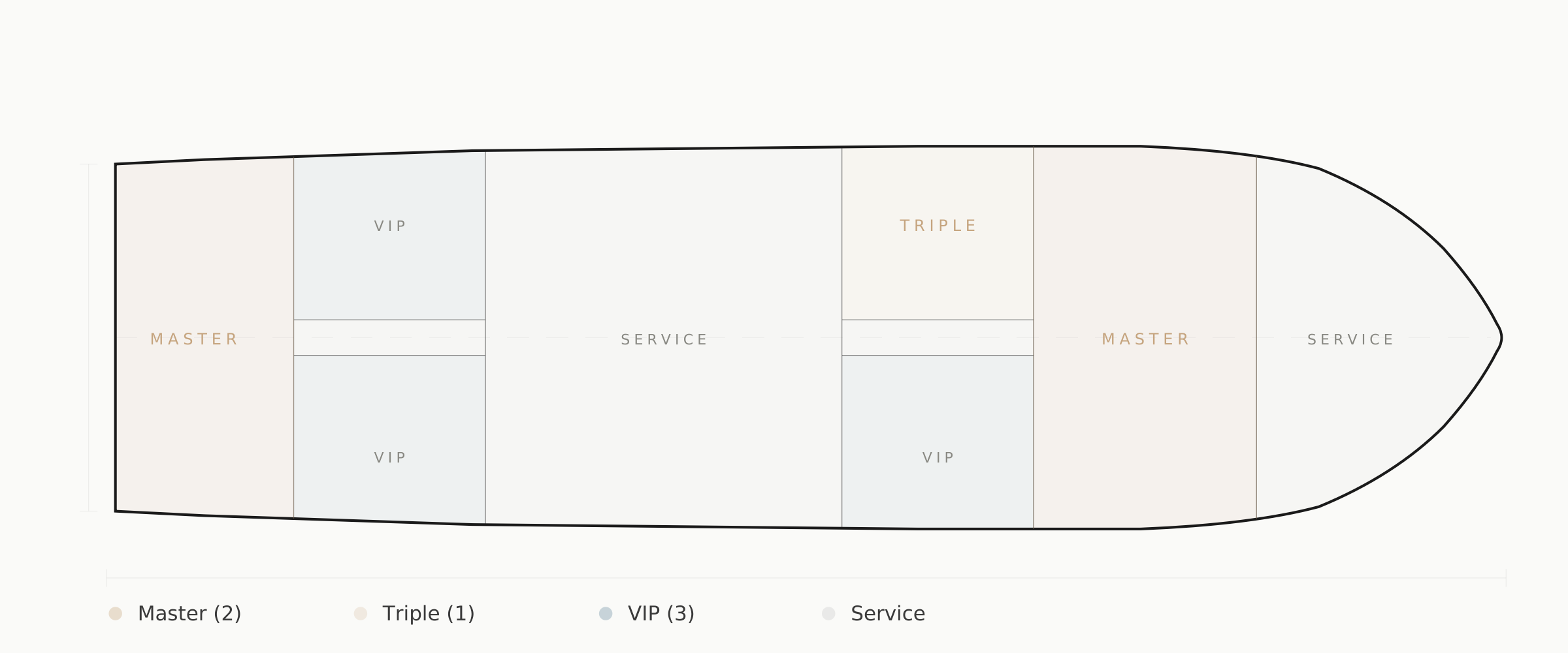 Nevra Queen deck plan layout